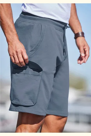 AUTHENTIC LE JOGGER Sweatshort Cargozakken met webdetails