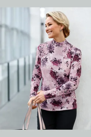 Classic Basics Shirt met staande kraag Wintershirt (1-delig)