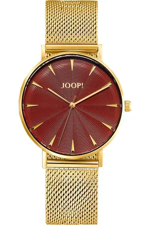 JOOP! Kwartshorloge 2027243 Horloge, dameshorloge, roestvrijstalen band, waterdicht tot 5 bar