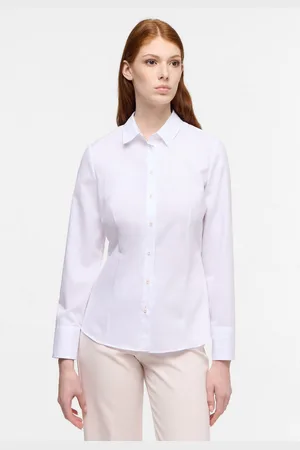 ETERNA Overhemdblouse FITTED NON IRON (strijkvrij)