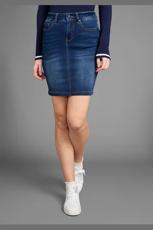 ARIZONA Jeans rok Ultra Stretch extra smal gesneden