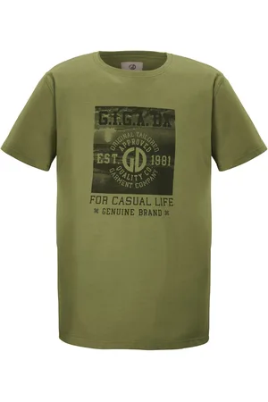 G.I.G.A. DX by killtec T-shirt GS 2 MN TSHRT GOTS GOTS-gecertificeerd biologisch katoen t-shirt met grote borstprint