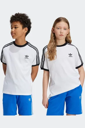 adidas T-shirt 3 STRIPE TEE drie-strepen shirt voor kinderen
