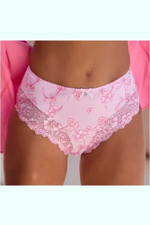 Lascana Slip WANDA in bedekkende belijning en van borduurkant