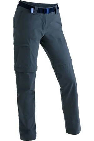 Maier Sports Functionele broek Inara slim zip Dames wandelbroek, zipp-off outdoorbroek, 4 zakken, slim fit