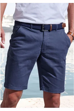 john devin Chino-short Regular fit elastische katoenkwaliteit
