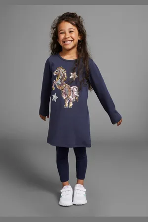 Kidsworld Shirt met lange mouwen Paard Lange mouwen, uitlopende snit, bedrukt, ronde hals