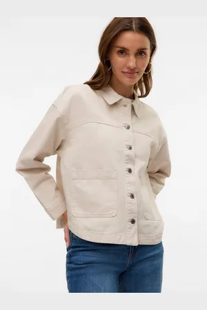 VERO MODA Jeansjack VMJAMIE LS DENIM SHACKET MIX NOOS