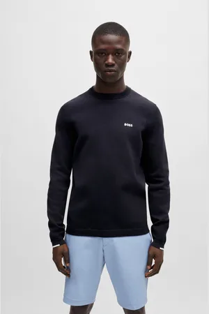 HUGO BOSS Trui met ronde hals Ever-X_CN met een ronde hals
