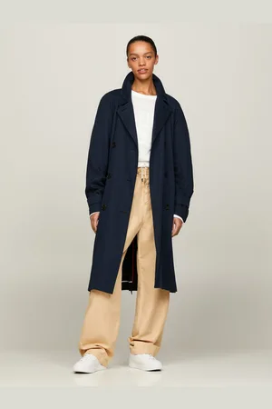 Tommy Hilfiger Trenchcoat TENCEL BLEND FLUID TRENCH