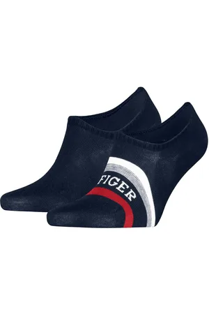 Tommy Hilfiger Enkelsokken TH MEN FOOTIE 2P HILFIGER TAB (Set van 2)