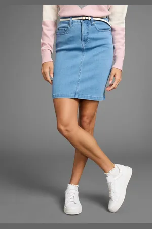 ARIZONA Jeans rok Ultra Stretch extra smal gesneden