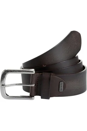 Carlo Monti Leren riem NASHVILLE 4,0 cm breed, jeans-casual, inkortbaar, tot maat 150 cm