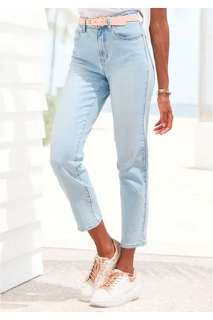 Lascana Ankle jeans met stretch, elastische jeans in rechte pasvorm