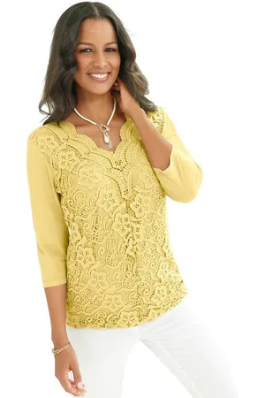 LADY Kanten Shirt (1-delig)