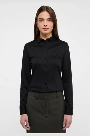 ETERNA Overhemdblouse FITTED EASY IRON (gemakkelijk te strijken)