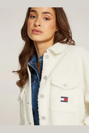 Tommy Hilfiger Outdoorblouse TJW TEDDY BADGE OVERSHIRT EXT