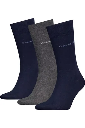 Calvin Klein Sokken CK MEN SOCK 3P met merkopschrift (3 paar, 3 paar)