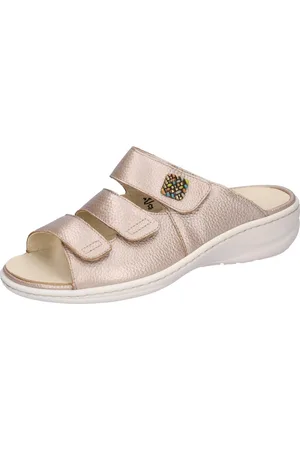 Waldläufer Slippers HERIA sleehak, zomerschoen, slippers in breedte h, klittenband