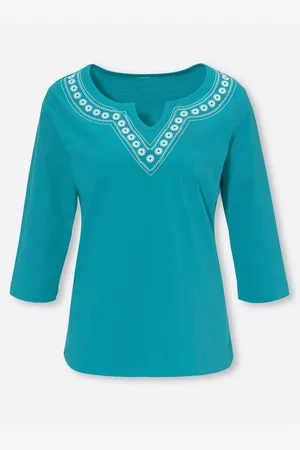 Classic Basics Shirt met 3/4 mouwen Shirt (1-delig)