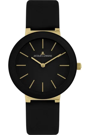 Jacques Lemans Kwartshorloge Monaco, 42-9E Polshorloge, dameshorloge, crystexglas, leren armband