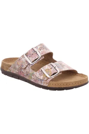 Rohde Slippers Rodigo Zomerschoen, huisschoen, slippers, strandschoen met twee gespen