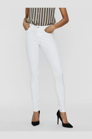 VERO MODA Skinny fit jeans VMTANYA MR S PIPING JEANS VI402 COLOR