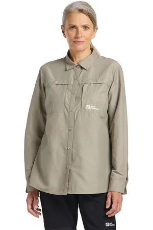 Jack Wolfskin Blouse met lange mouwen BARRIER LS SHIRT W