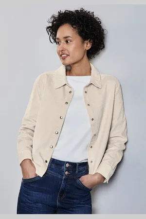 Street one Blouse met lange mouwen in kort model