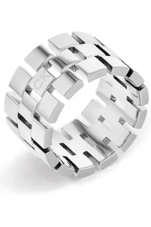 Calvin Klein Ring Sieraden roestvrij staal vinger ring damesring