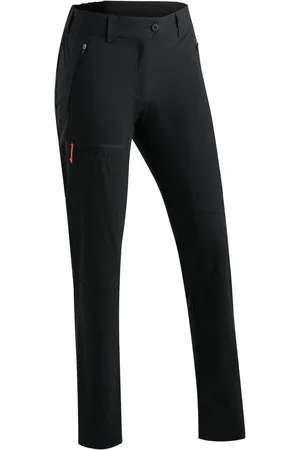 Maier Sports Outdoorbroek Lulaka loop Dames wandelbroek, functionele broek met zakken + riem, regular fit