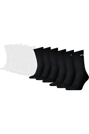 PUMA Sokken CREW SOCK 12P ECOM Gepolsterde zool voor schokdemping en extra comfort (12 paar)