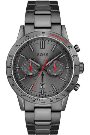HUGO BOSS Chronograaf Allure Quartzhorloge, herenhorloge, horloge, stopwatchfunctie, roestvrijstalen band