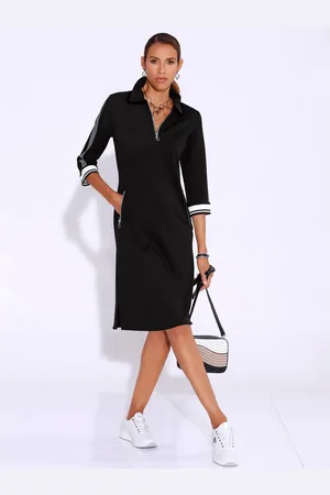 CRÉATION L Shirtjurk Modal-mix-jurk