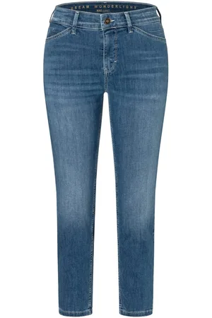 Mac 7/8 jeans Dream Summer verkort met splitje bij de zoom