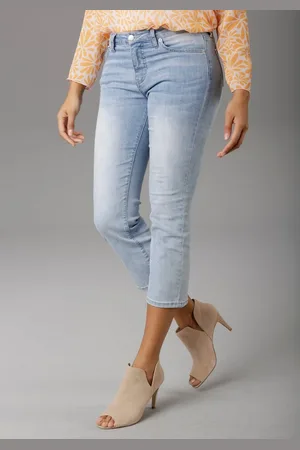 Aniston Straight jeans in verkorte cropped lengte