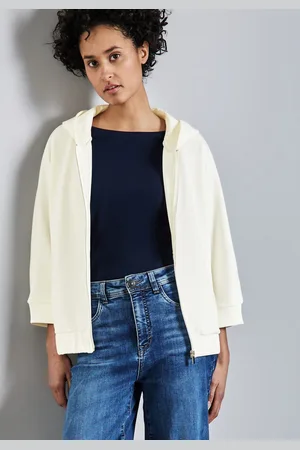 Street one Hoodie in silk-look