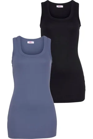 FLASHLIGHTS Tanktop in een lang model (2-delig, Set van 2)