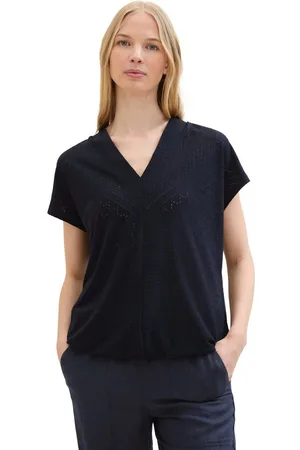 TOM TAILOR T-shirt met jacquardpatroon