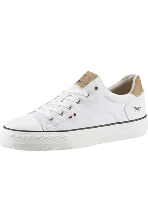 Mustang Sneakers , vrijetijdsschoen, lage schoen, veterschoen, met rubberen kap