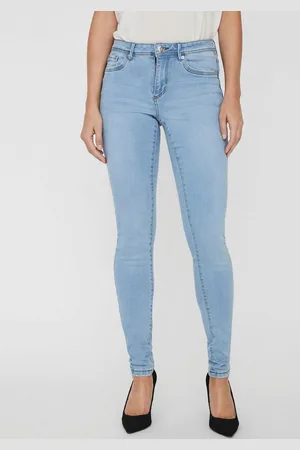VERO MODA Skinny fit jeans VMTANYA MR S PIPING JEANS VI352 GA NOOS
