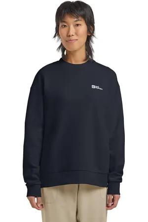 Jack Wolfskin Shirt met lange mouwen ESSENTIAL CREWNECK W