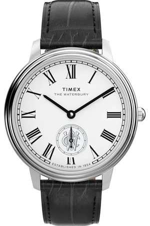 Timex Kwartshorloge WATERBURY METROPOLITAN Horloge, herenhorloge, leren band, analoog
