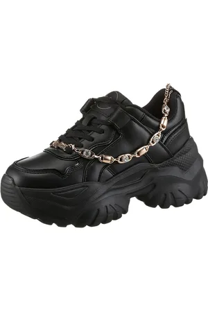 Buffalo Plateausneakers BLISS CHIN , chunky sneaker, vrijetijdsschoen met trendy decoratieve ketting
