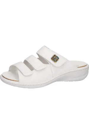 Waldläufer Slippers HERIA sleehak, zomerschoen, slippers in breedte h, klittenband