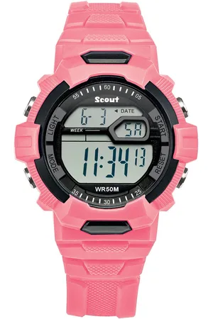 Scout Chronograaf The Digi Polshorloge, quartz horloge, kinderhorloge, meisjes, jongens, cadeau-idee, jongeren