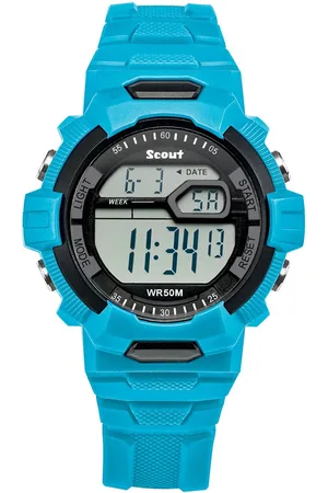 Scout Chronograaf The Digi Polshorloge, quartz horloge, kinderhorloge, meisjes, jongens, cadeau-idee, jongeren