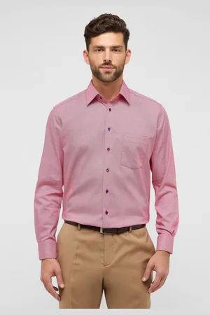 ETERNA Overhemd met lange mouwen MODERN FIT NON IRON (strijkvrij)
