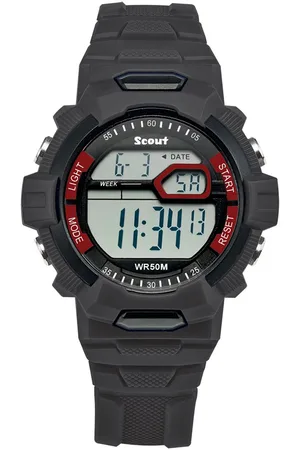 Scout Chronograaf The Digi Polshorloge, quartz horloge, kinderhorloge, meisjes, jongens, cadeau-idee, jongeren
