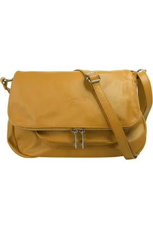 Samantha Look Schoudertas echt leer, made in italy